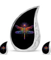 Cosmic Dragonfly Cremation Urns For Human Ashes - Urn For Men & Women