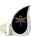 Cosmic Dragonfly Urns For Men Funeral, Ashes Memorial Urn