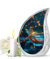 Cosmic Dragonfly Cremains Containers Funeral, Ashes Urn For Ashes