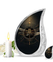 Cosmic Dragonfly Memorial Urn Funeral, Ashes Cremation Urn