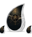 Cosmic Dragonfly Memorial Urn Funeral, Ashes Cremation Urn