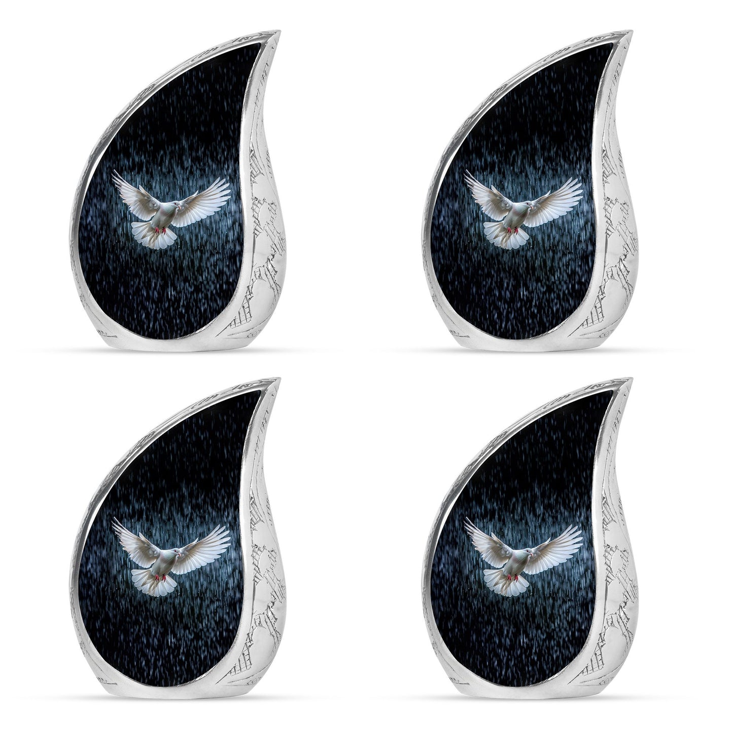 Personalized Bird Cremation Urn for Human Ashes - 10-inch, 200 cu in - Yatskia