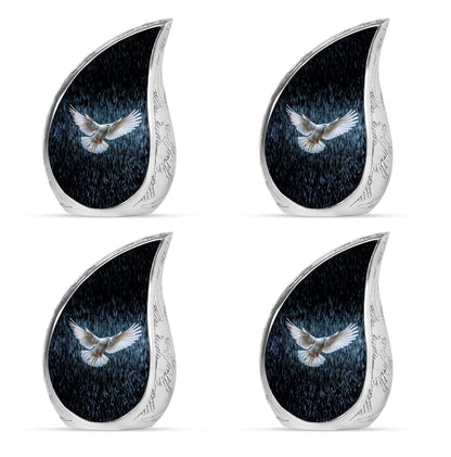 Personalized Bird Cremation Urn for Human Ashes - 10-inch, 200 cu in - Yatskia