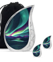 Northern Lights Mini Keepsake Funeral, Ashes Cremation Urn