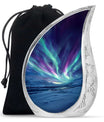 Northern Lights Funeral Urns For Ashes - Cremation Urn For Human