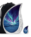 Northern Lights Funeral Urns For Ashes - Cremation Urn For Human
