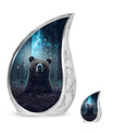 Bear Mini Urn For Ashes Adult Male Funeral, Ashes Cremation Urn