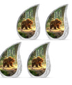 Bear Cremation Urns For Burial Funeral, Ashes Memorial Urn