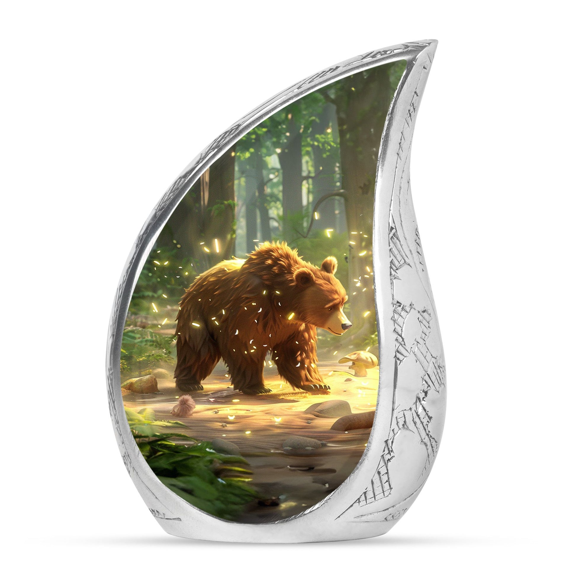 Bear Cremation Urns For Burial Funeral, Ashes Memorial Urn
