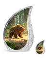 Bear Cremation Urns For Burial Funeral, Ashes Memorial Urn