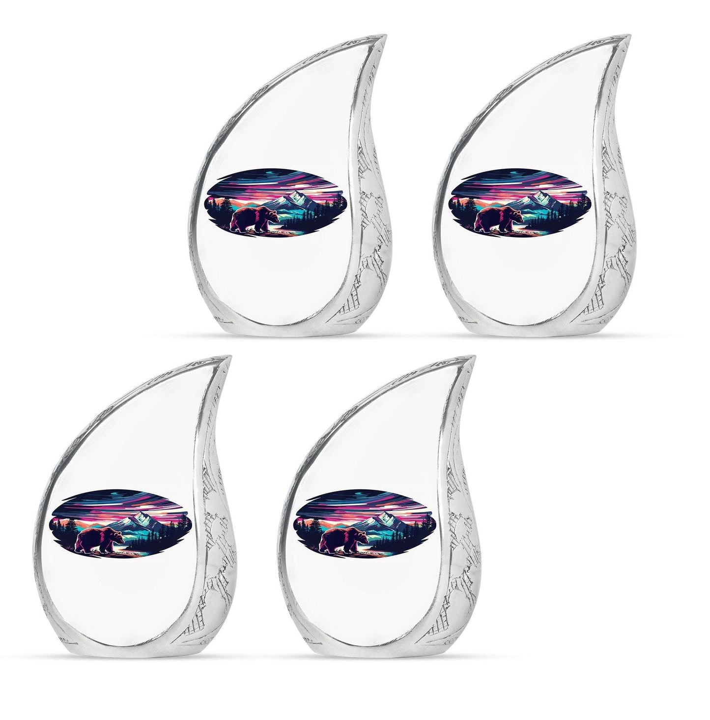 Bear Cremation Urns For Large Human Ashes - Urns For Adult Male