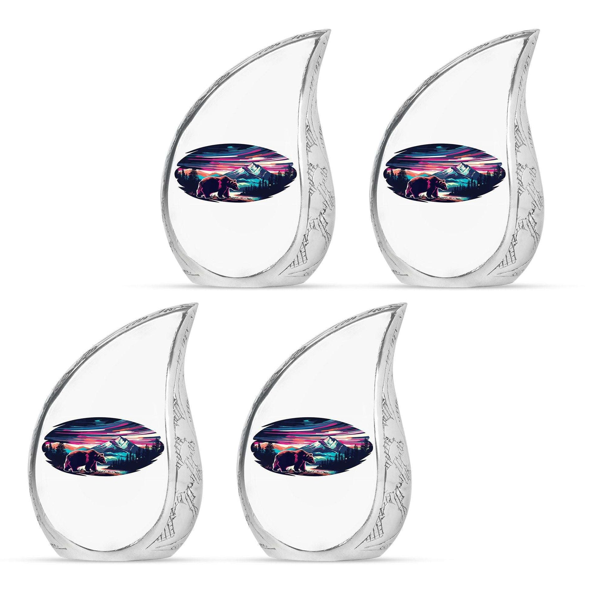 Bear Cremation Urns For Large Human Ashes - Urns For Adult Male