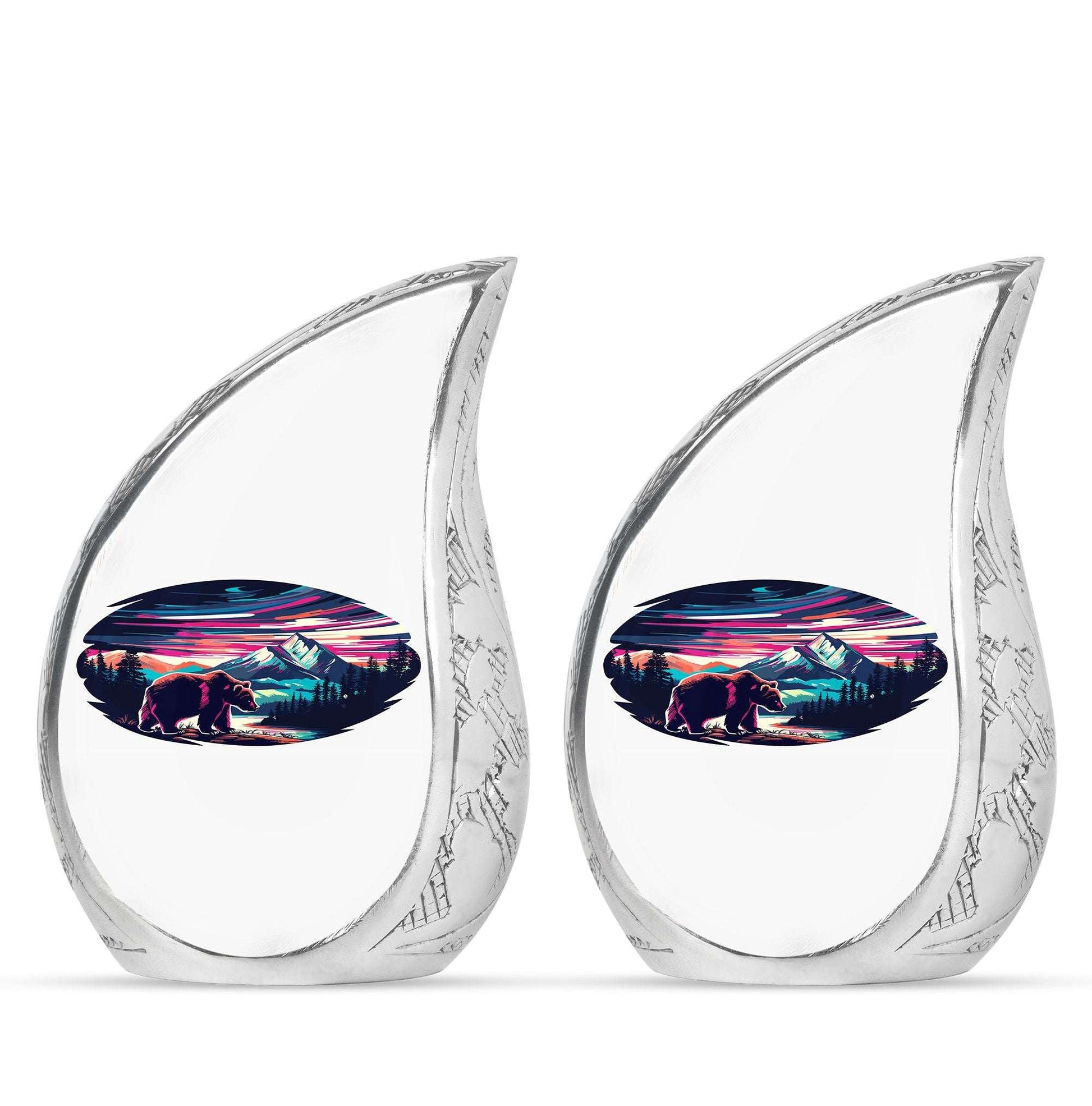 Bear Cremation Urns For Large Human Ashes - Urns For Adult Male