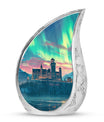 Northern Lights Custom Urns Funeral, Ashes Cremation Urn