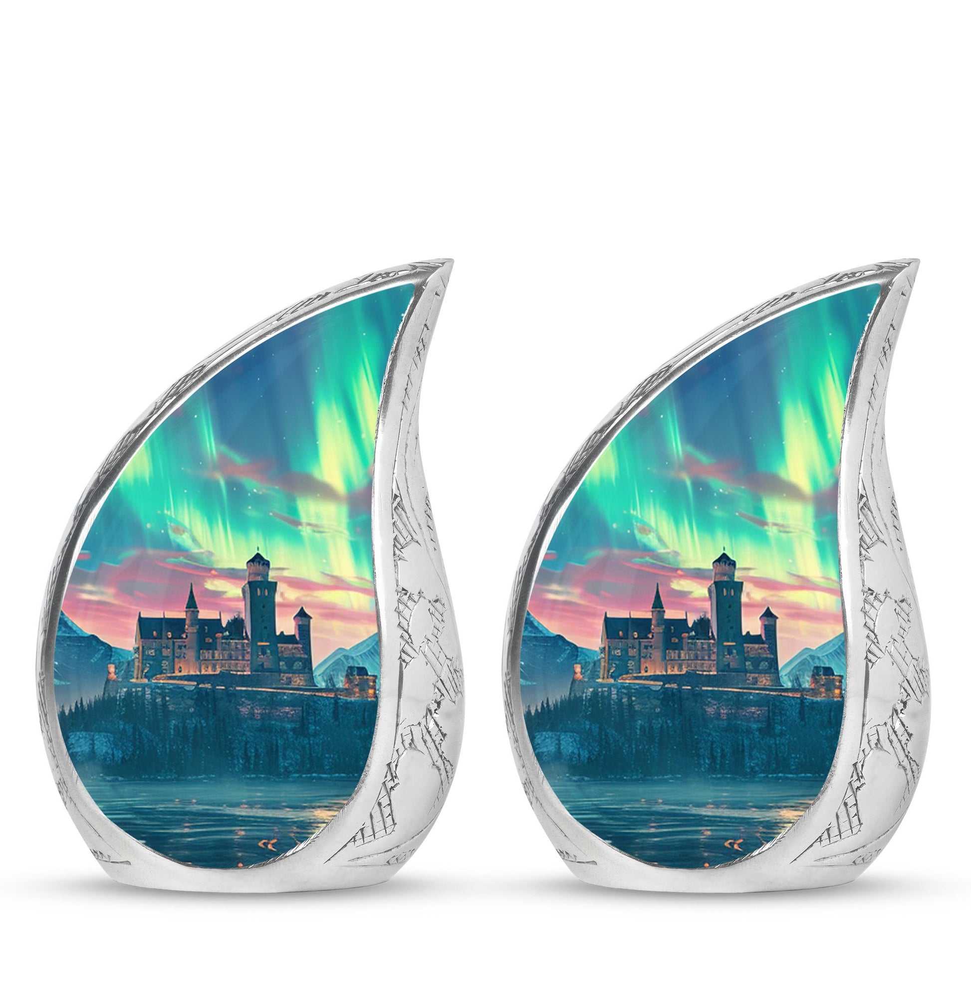 Northern Lights Custom Urns Funeral, Ashes Cremation Urn