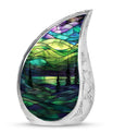 Northern Lights Urn For Human Ashes - Adult Urns For Men & Women