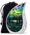 Northern Lights Urn For Human Ashes - Adult Urns For Men & Women
