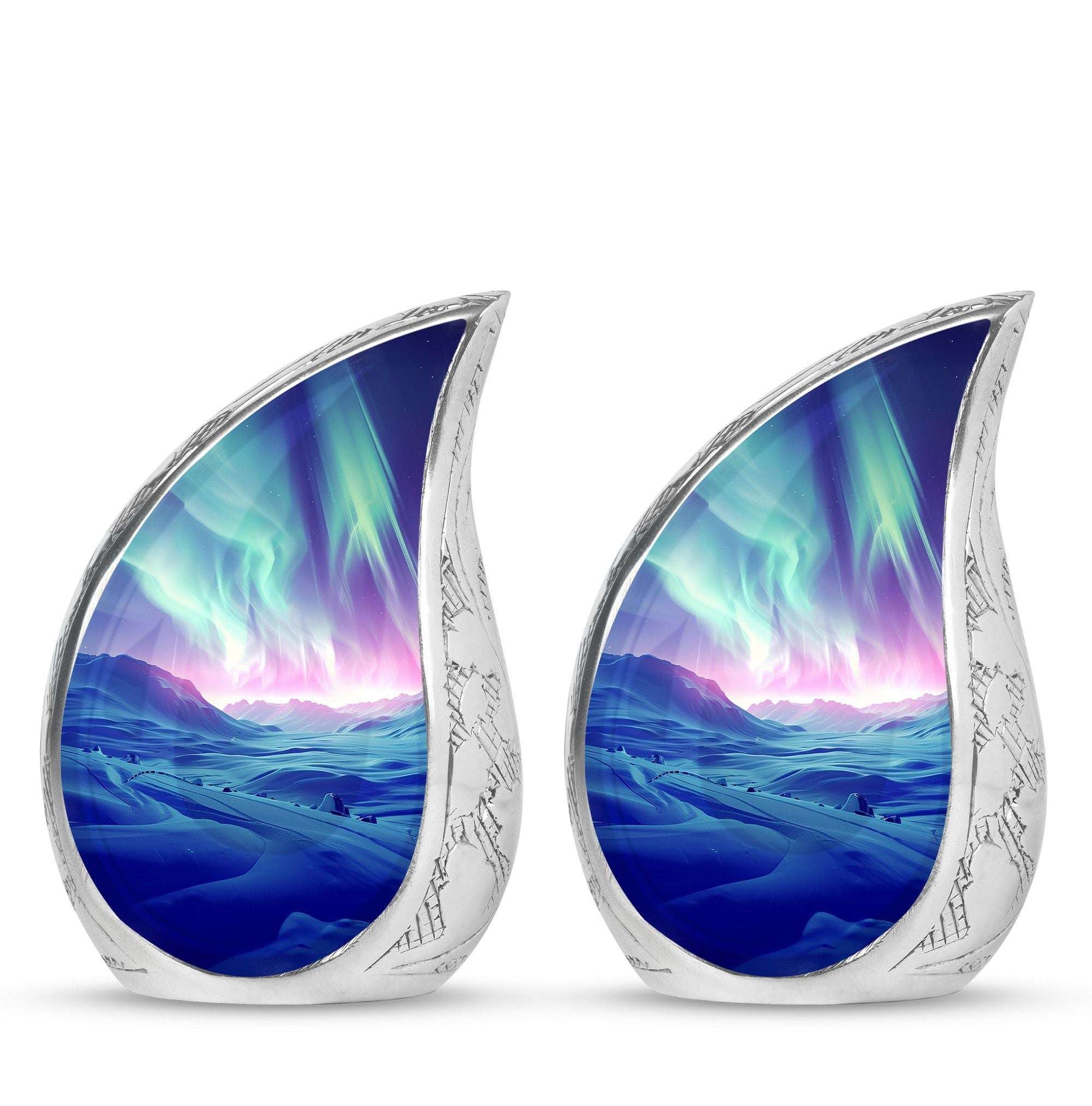 Northern Lights Cremation Urns For Ashes - Adult Urns For Men & Women