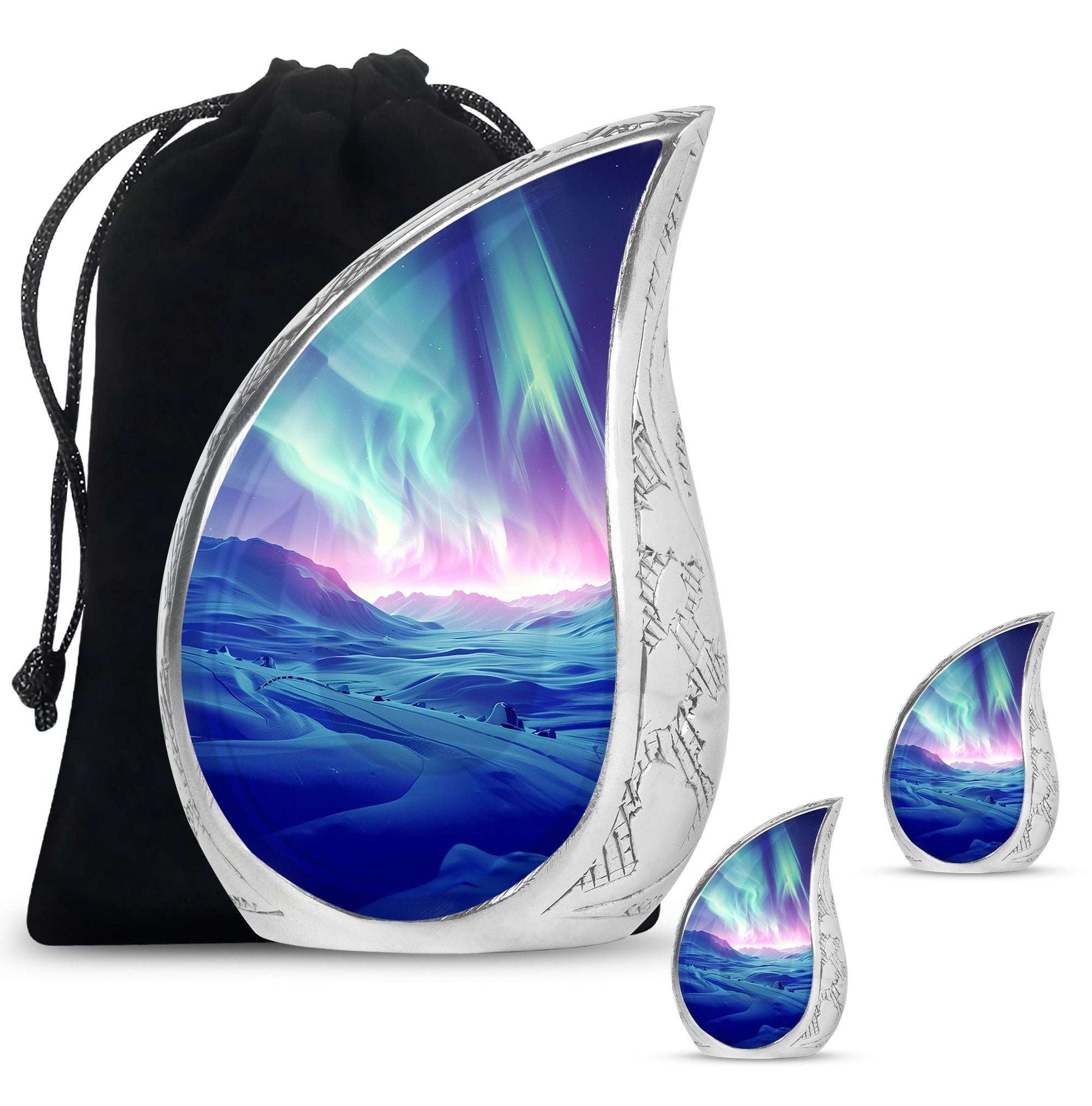 Northern Lights Cremation Urns For Ashes - Adult Urns For Men & Women