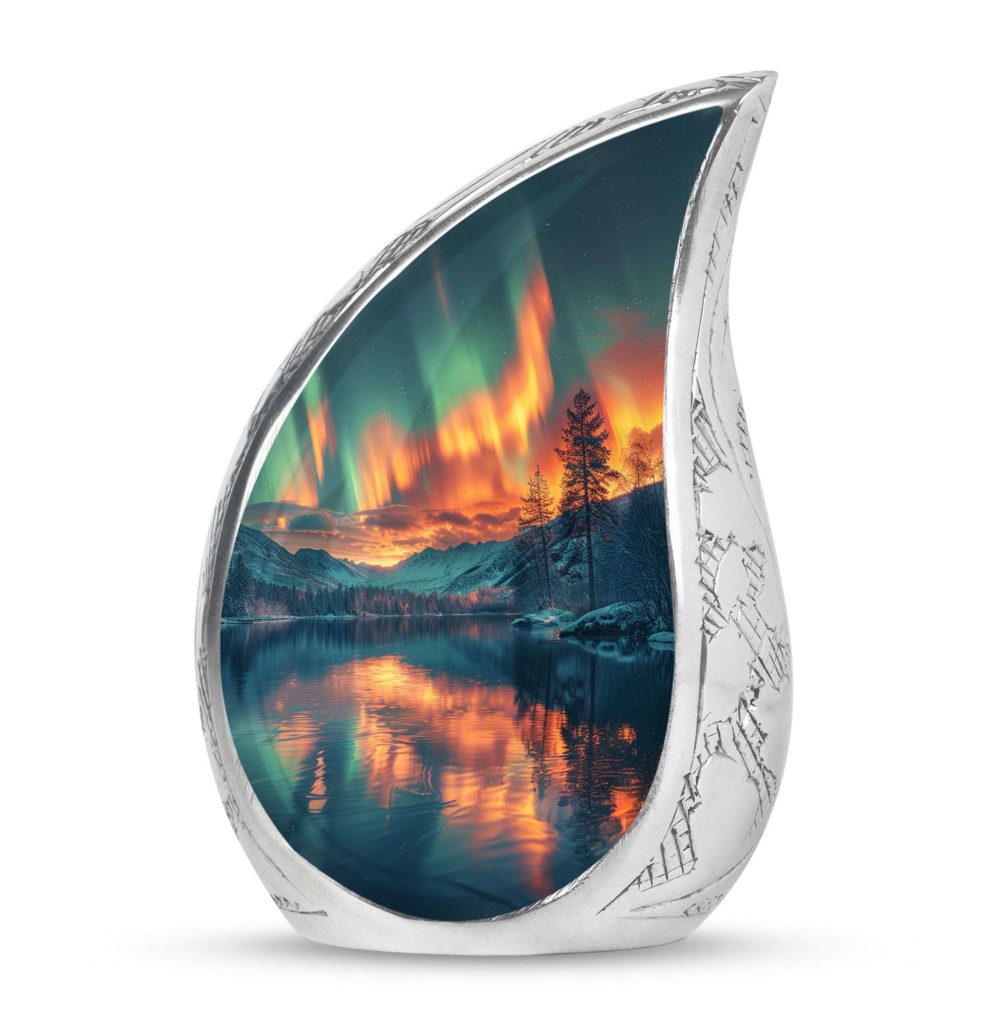 Northern Lights Cremation Keepsake Urns For Ashes - Cremation Urn Human