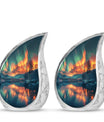 Northern Lights Cremation Keepsake Urns For Ashes - Cremation Urn Human