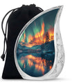 Northern Lights Cremation Keepsake Urns For Ashes - Cremation Urn Human