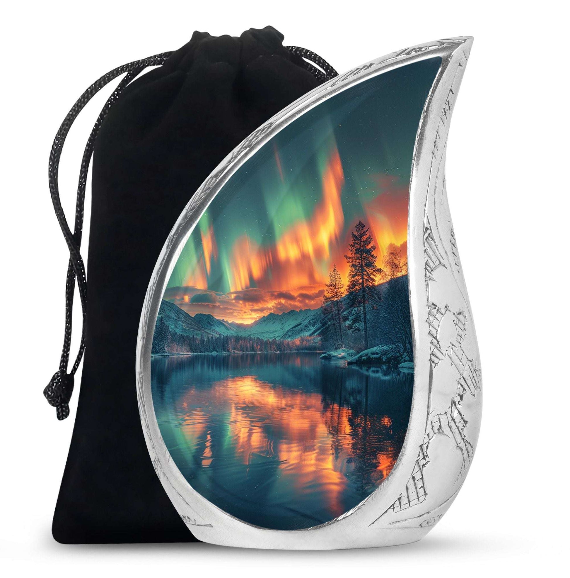 Northern Lights Cremation Keepsake Urns For Ashes - Cremation Urn Human