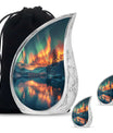 Northern Lights Cremation Keepsake Urns For Ashes - Cremation Urn Human