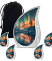 Northern Lights Cremation Keepsake Urns For Ashes - Cremation Urn Human