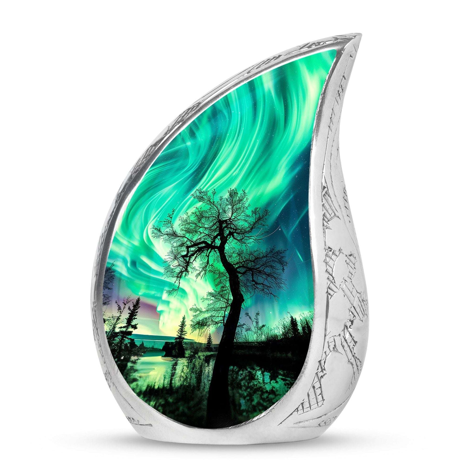 Northern Lights Cremation Urns For Human Ashes -  Human Ashes Keepsake