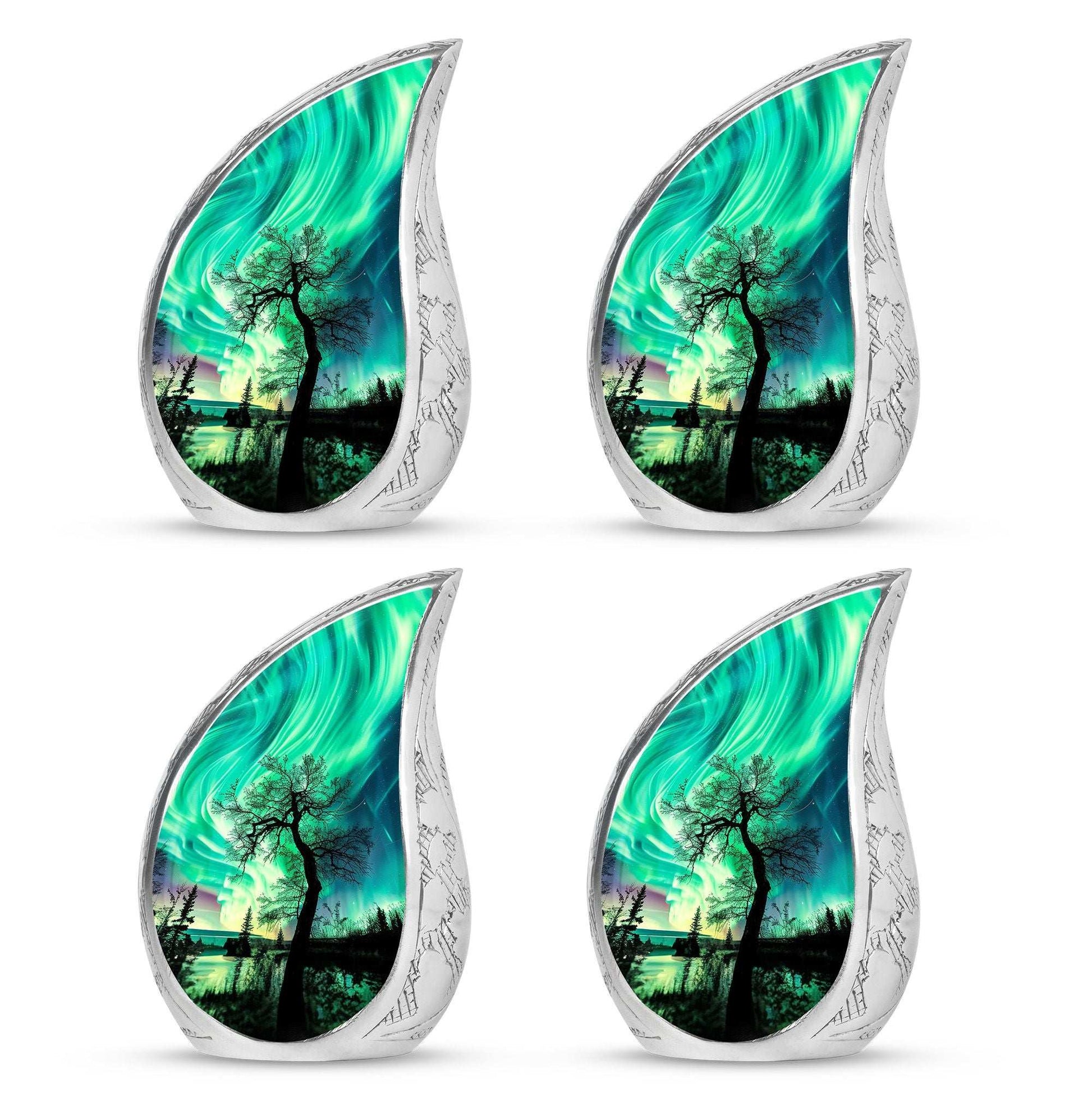 Northern Lights Cremation Urns For Human Ashes -  Human Ashes Keepsake