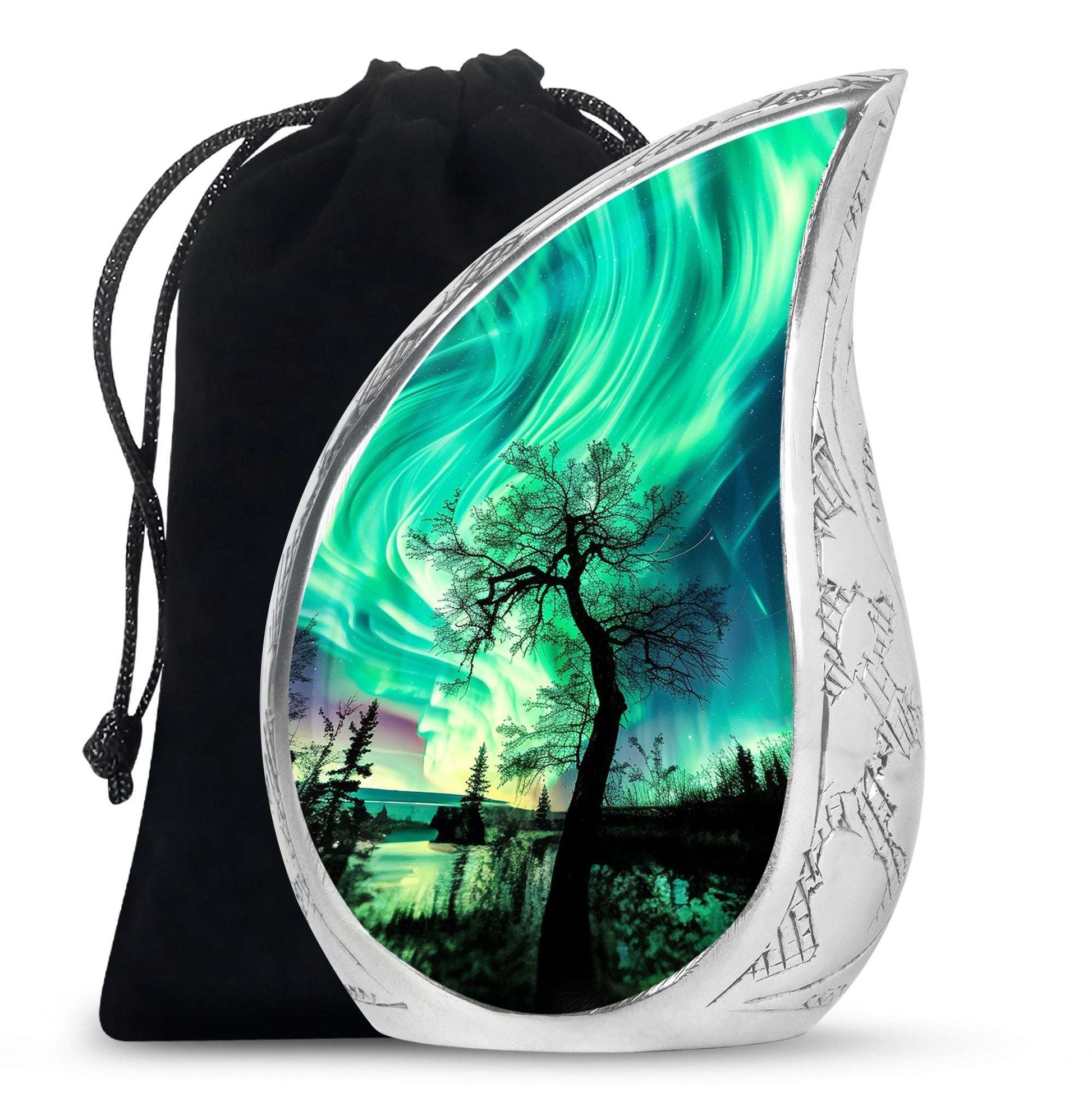 Northern Lights Cremation Urns For Human Ashes -  Human Ashes Keepsake