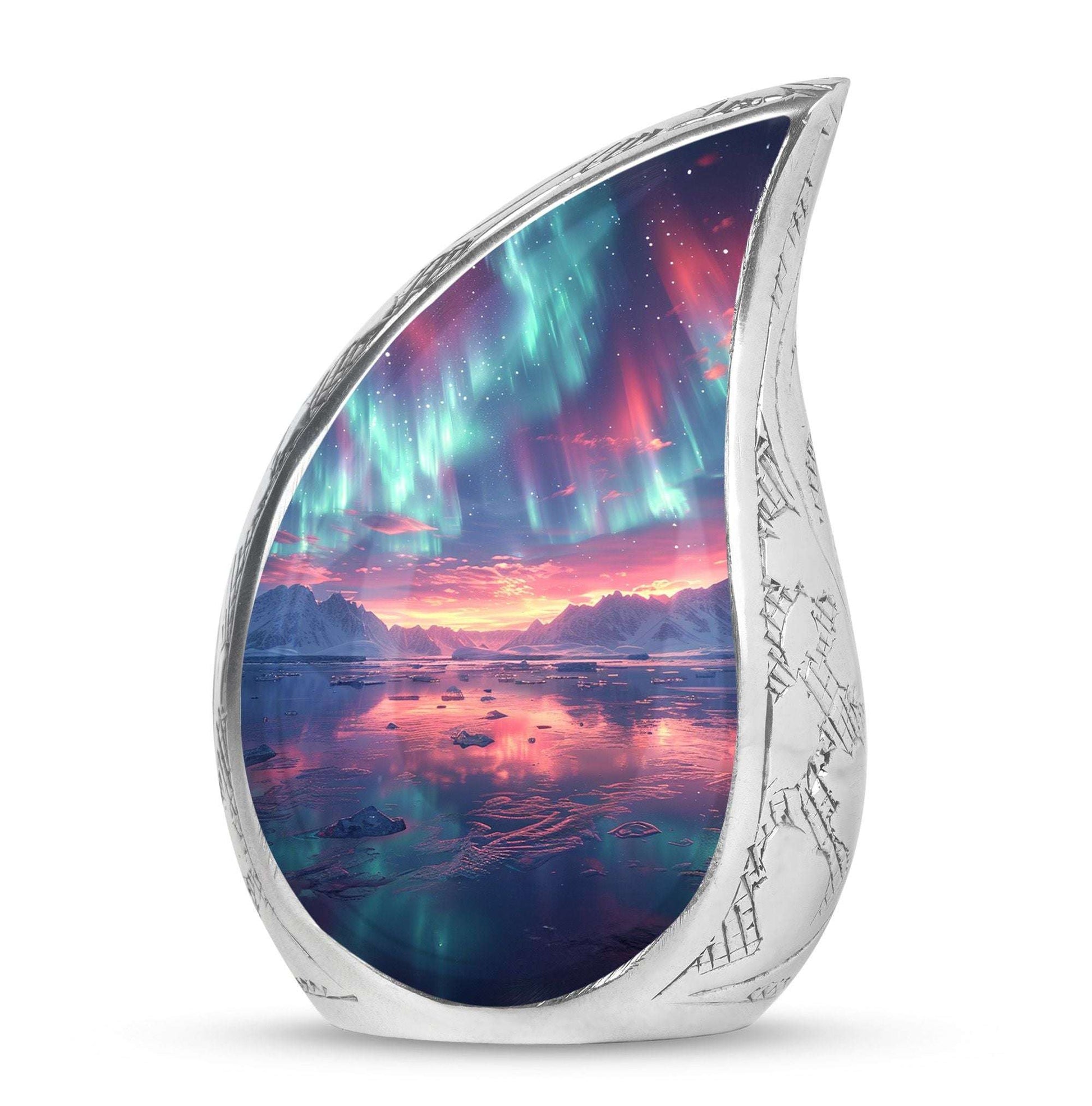 Northern Lights Funeral Urns For Adult Ashes Men and Women