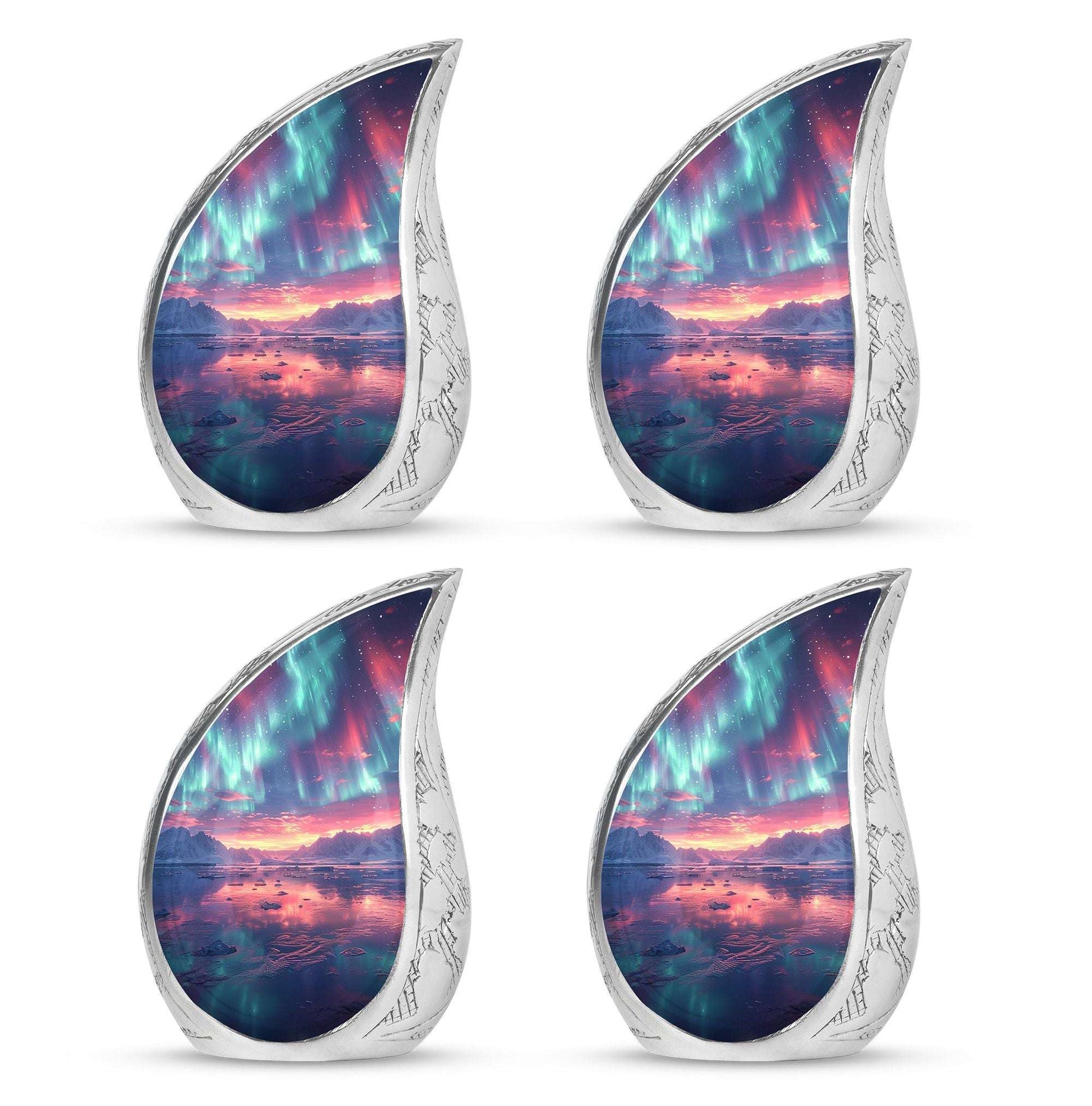 Northern Lights Funeral Urns For Adult Ashes Men and Women