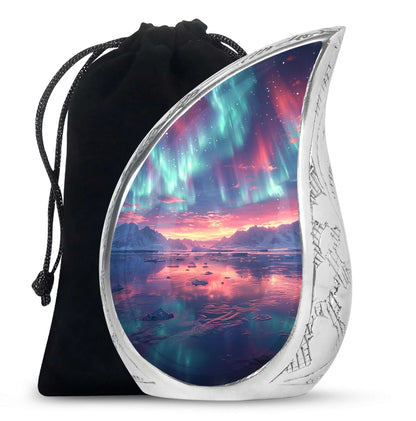 Northern Lights Funeral Urns For Adult Ashes Men and Women