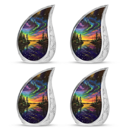Northern Lights Urn For Human Ashes - Aurora Borealis Adult Large Urns