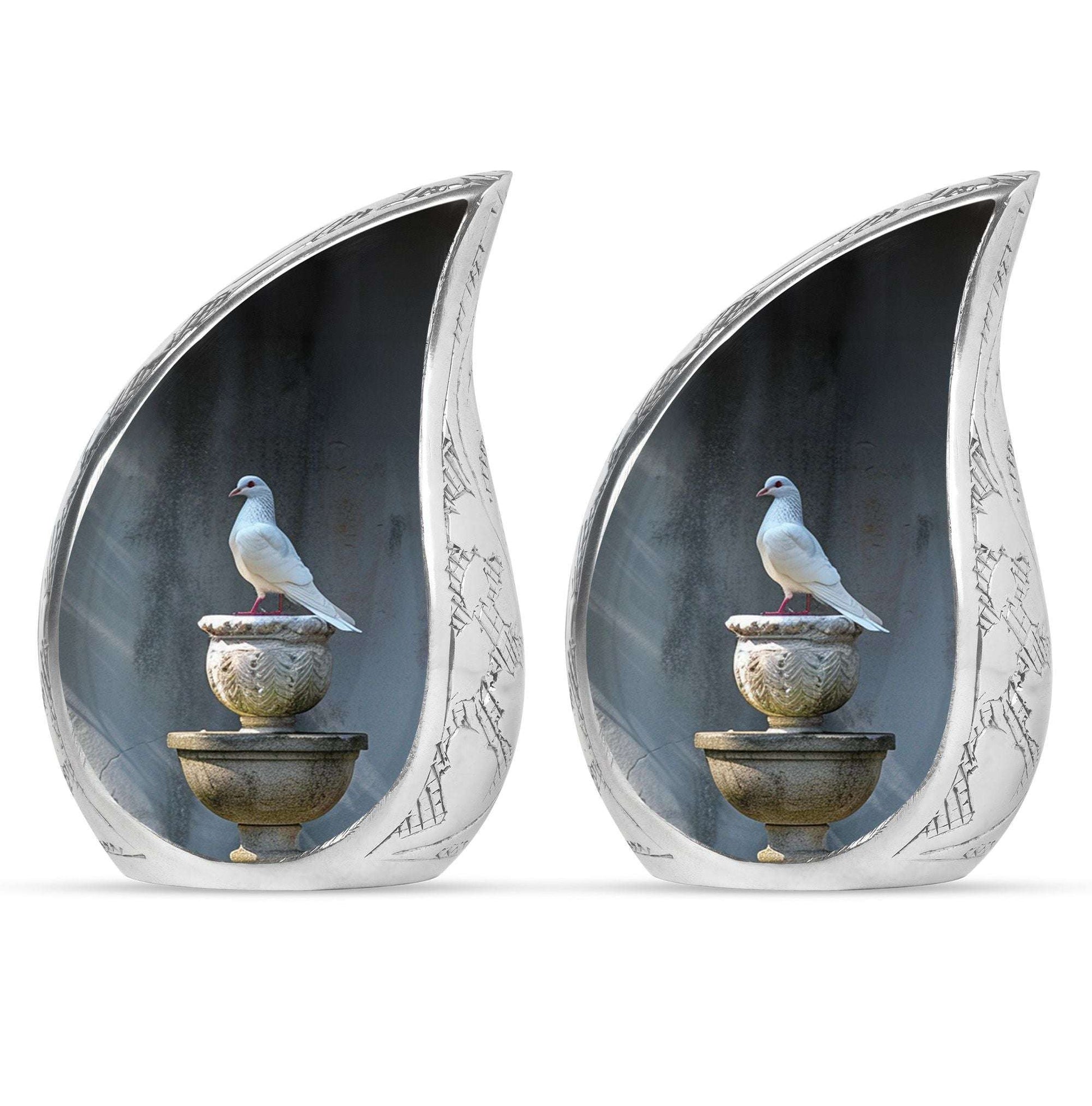 Dove Customized Urns Human Ashes for Mom and Dad - Funeral Urn Ashes