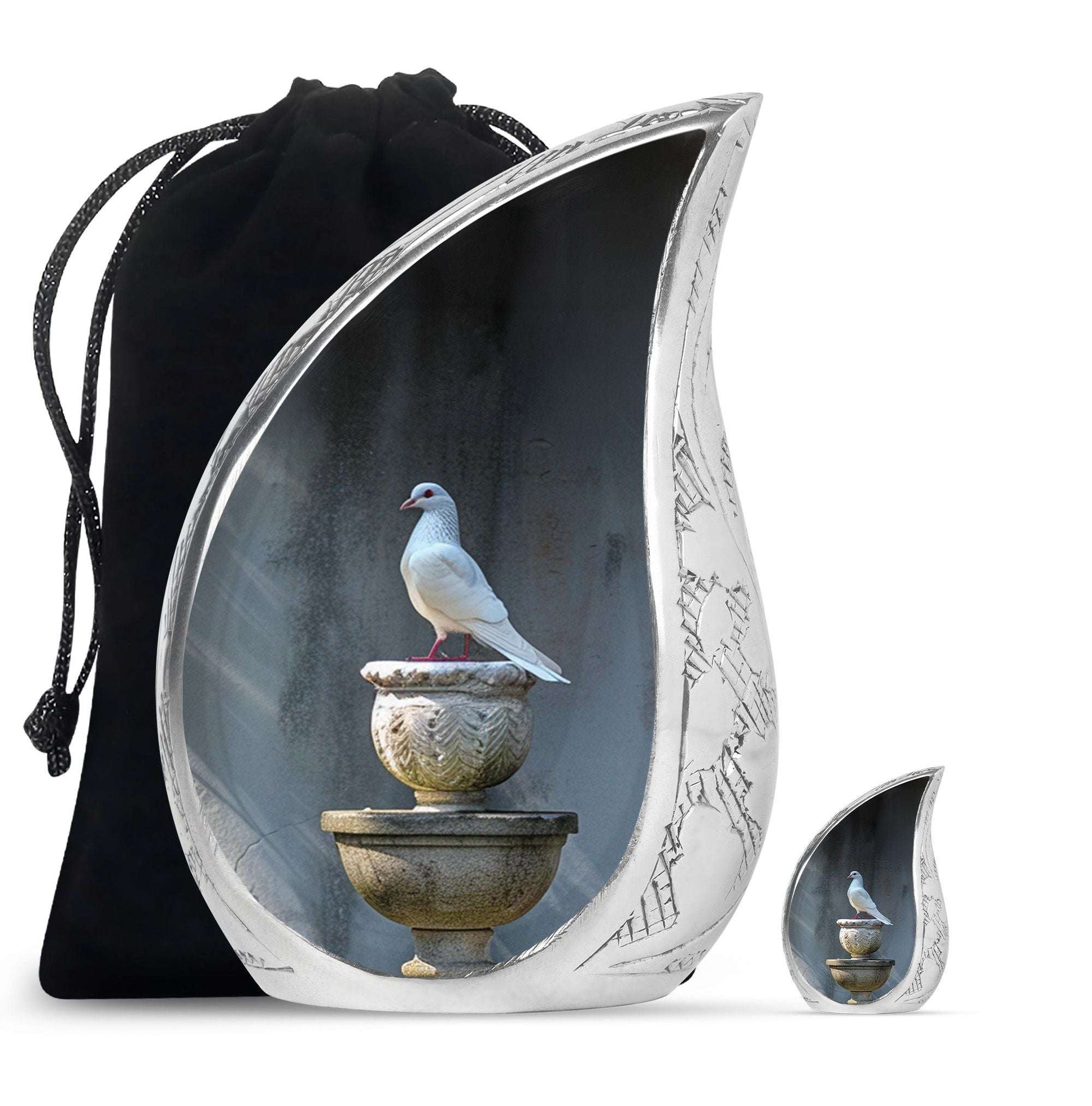Dove Customized Urns Human Ashes for Mom and Dad - Funeral Urn Ashes