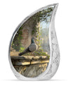 Dove Medium Urns For Ashes Adult Female - Funeral Urns Men