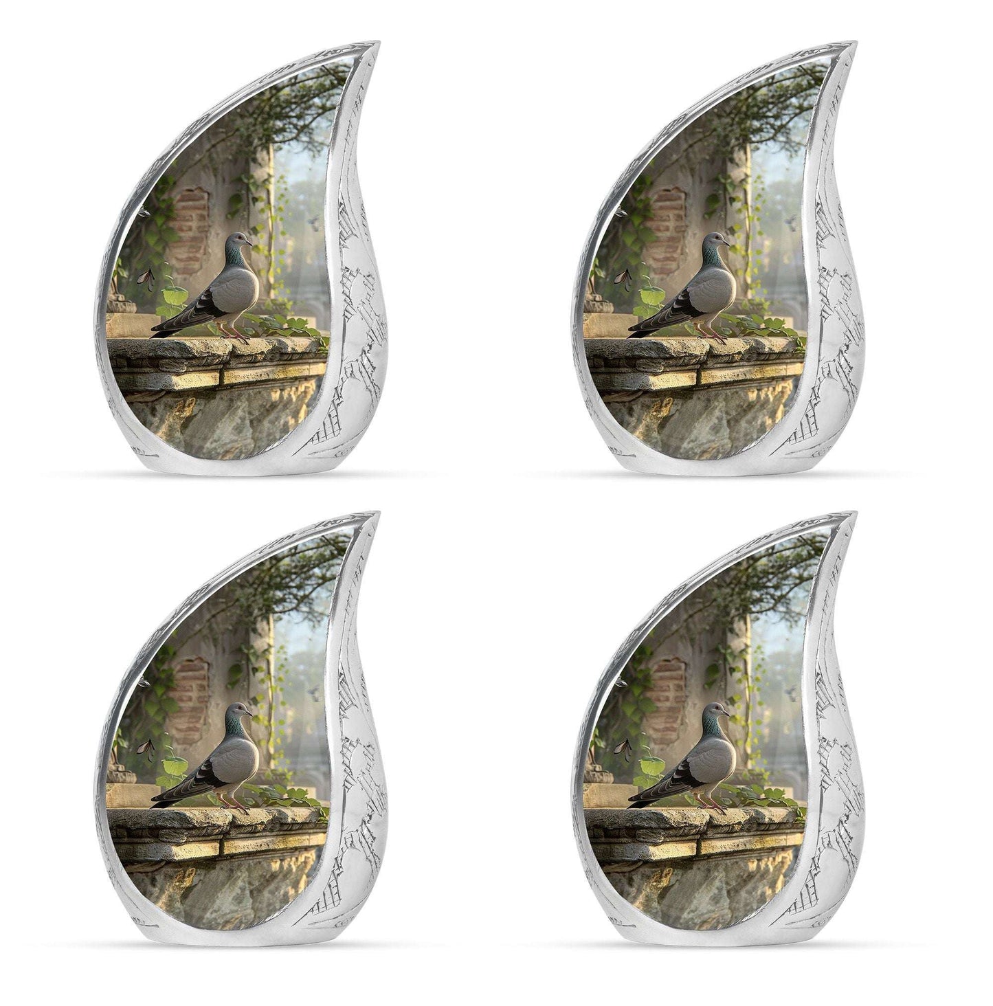 Dove Medium Urns For Ashes Adult Female - Funeral Urns Men