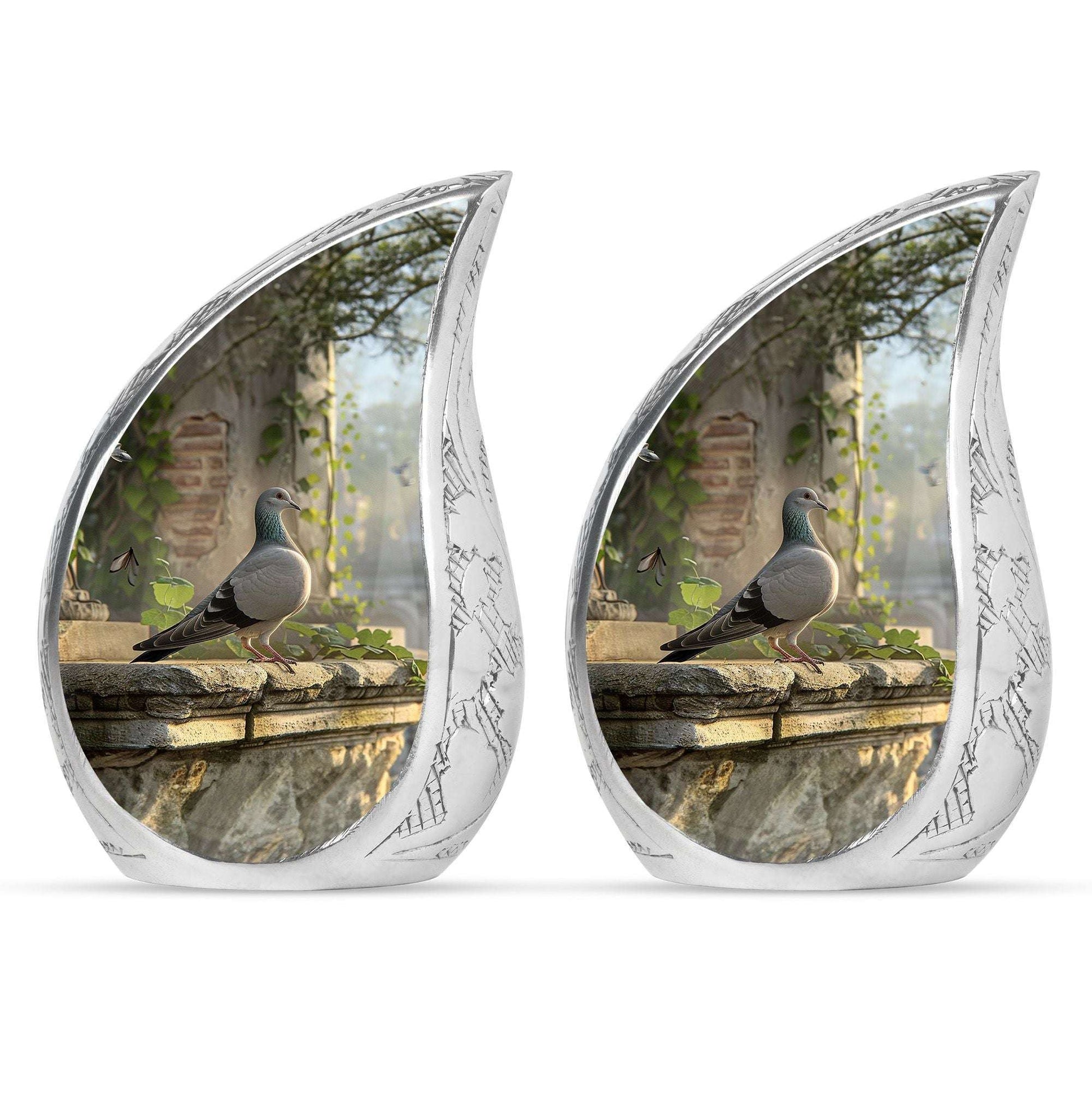 Dove Medium Urns For Ashes Adult Female - Funeral Urns Men