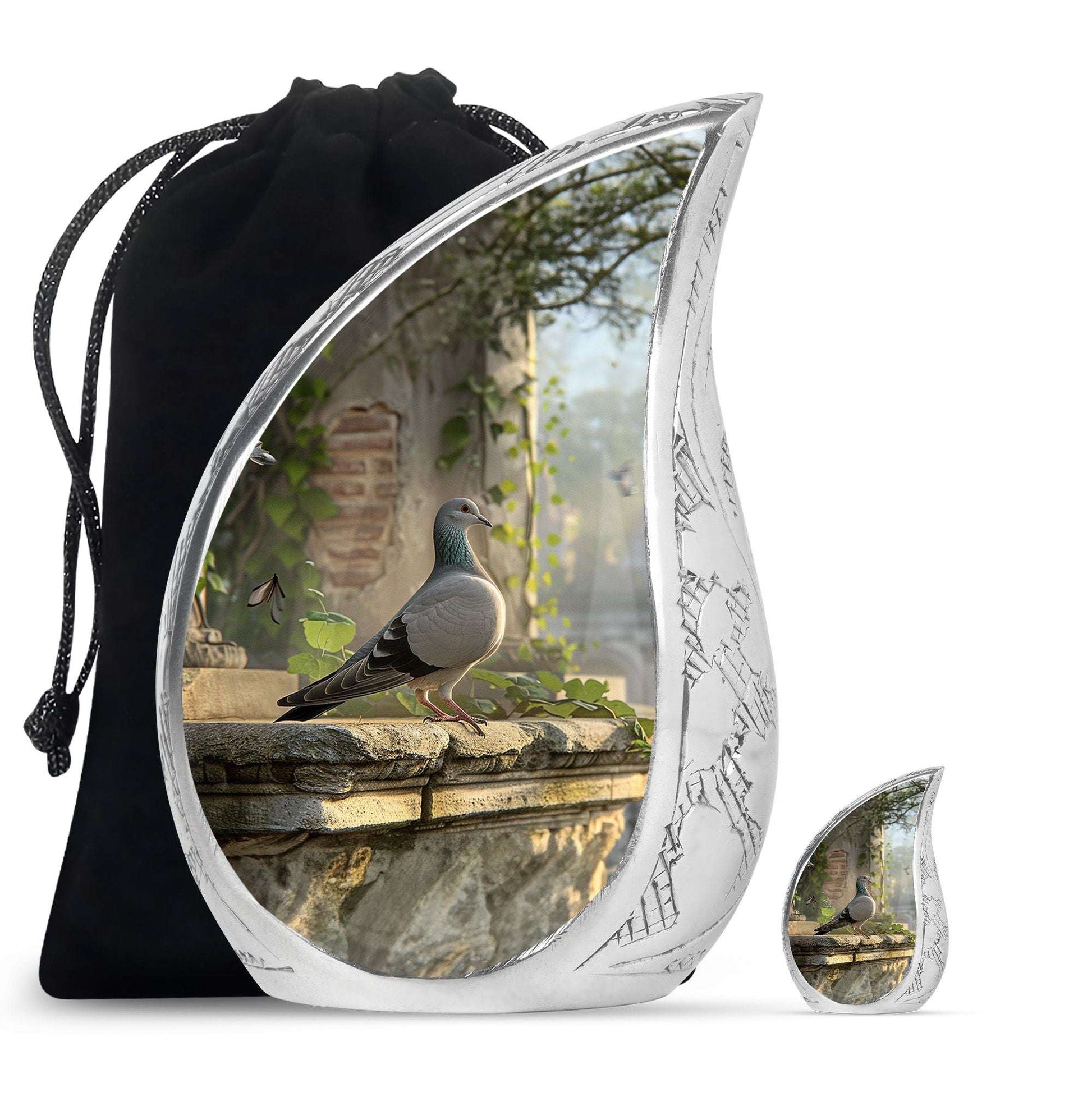 Dove Medium Urns For Ashes Adult Female - Funeral Urns Men