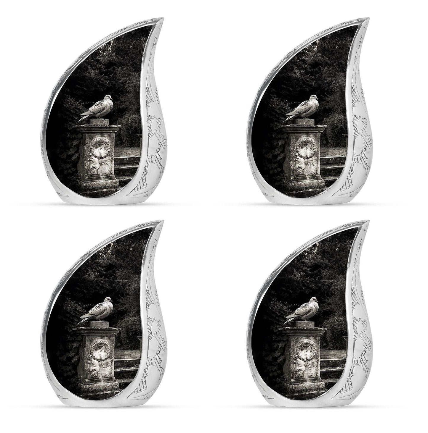 Dove Cremation Urns For Human Ashes Adult Set - Mini Urn For Mom Ashes