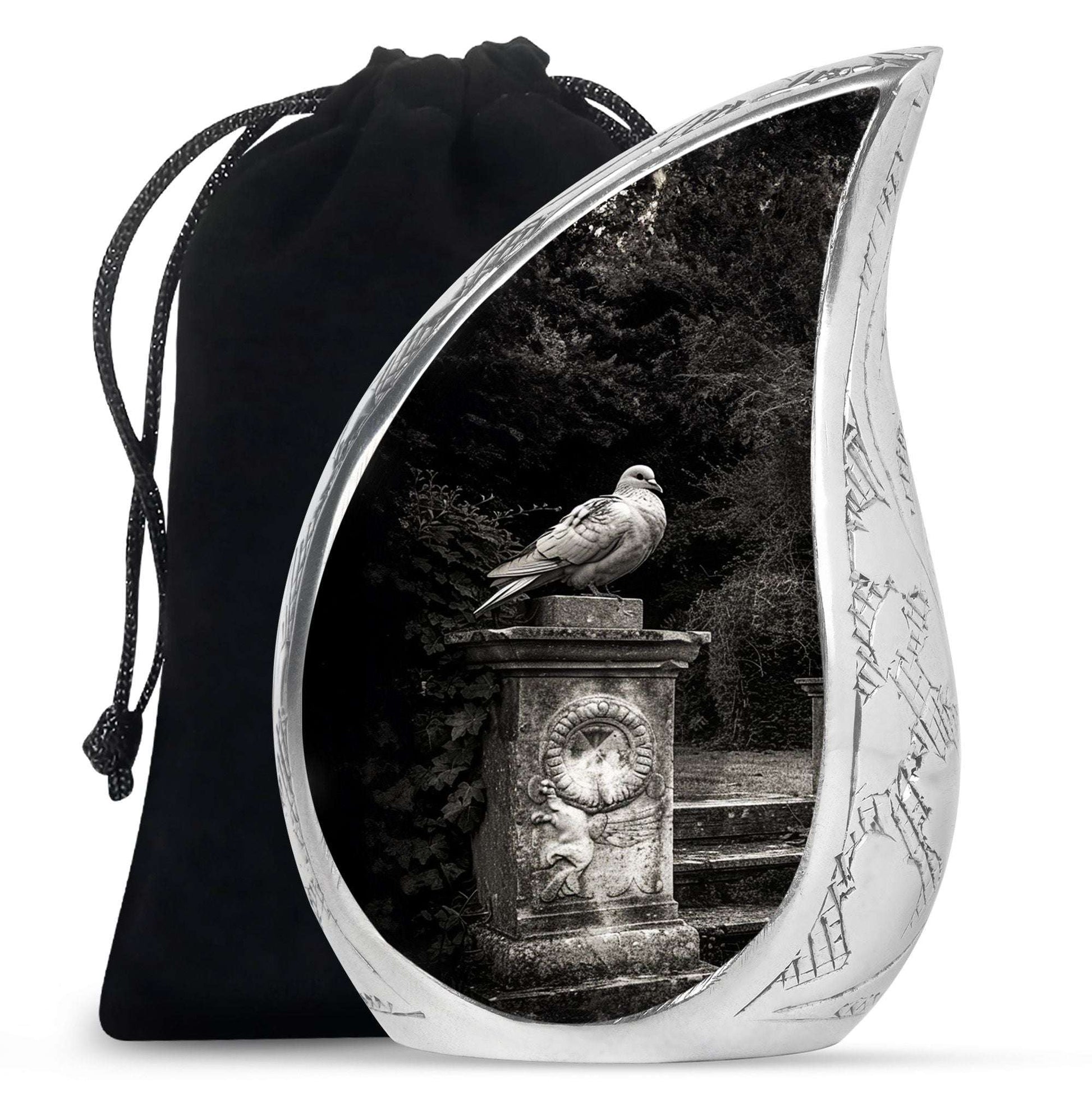 Dove Cremation Urns For Human Ashes Adult Set - Mini Urn For Mom Ashes