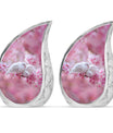 White Couple Dove Burial Urn - Cremation Urn For Loved Ones