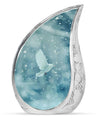 White Dove Burial Urn - Large Urns For Couple
