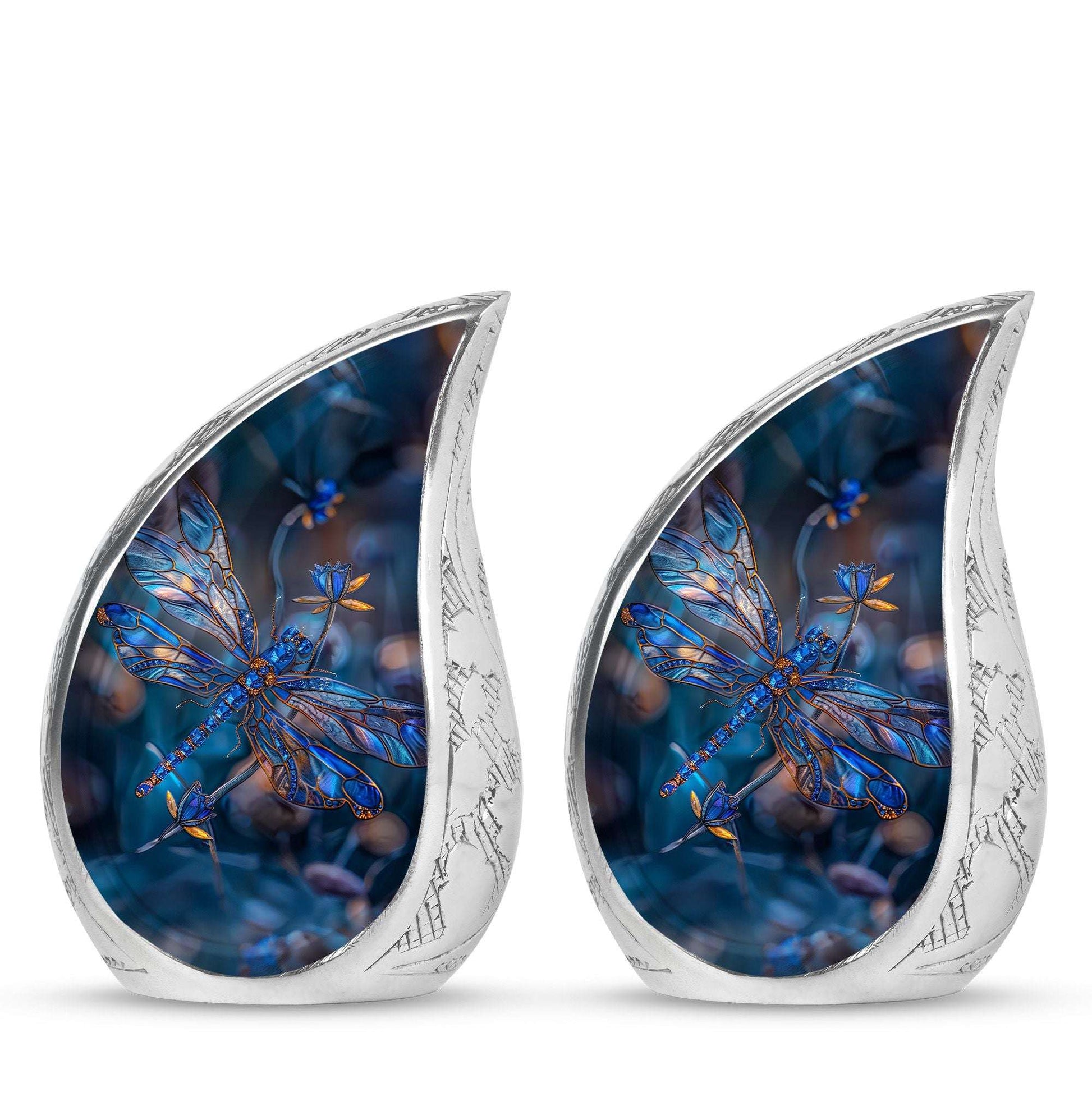 Dragonfly Burial Urns For Ashes - Large Decorative Urns For Women