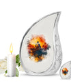 Father Fishing White Burial Urns For Ashes  - Cremation Urns Adults