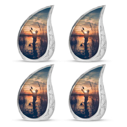 Father Fishing Funeral Urns - Urns For Human Ashes Dad