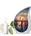 Father Fishing Funeral Urns - Urns For Human Ashes Dad